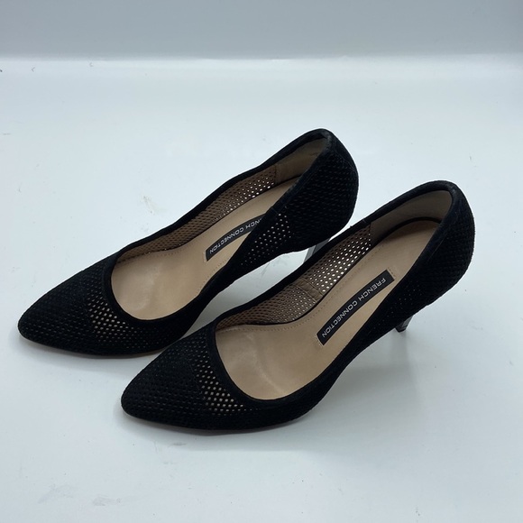 French Connection Black High Heels, Size- 7.5. Clean and Excellent Condition. - Picture 2 of 5